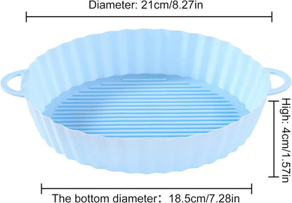 Silikoninsats för varmluftsfritös – Återanvändbar, non-stick &amp; Lätt att rengöra