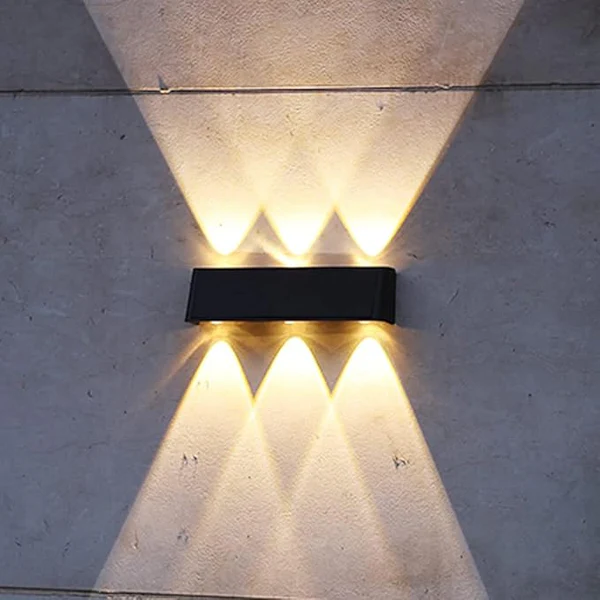 Up & Down Solär Utomhus Vägglampa