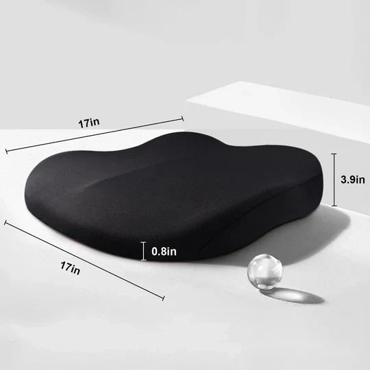 RoyaleGlow Vuxen Bilstolsboosterkudde för Komfort