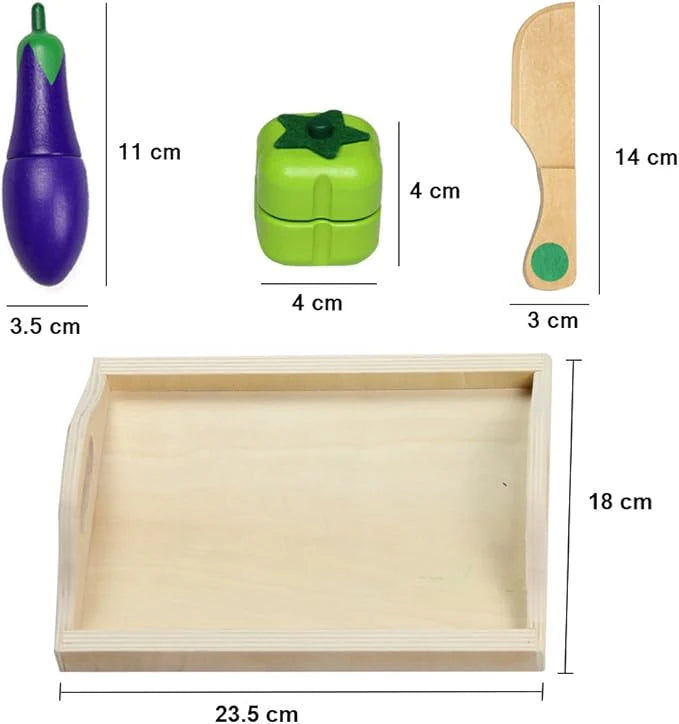 Montessori Trä Leksak Kök Set