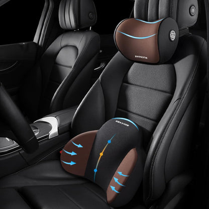 Bilstols huvudstöd &amp; ländryggsstöd kit