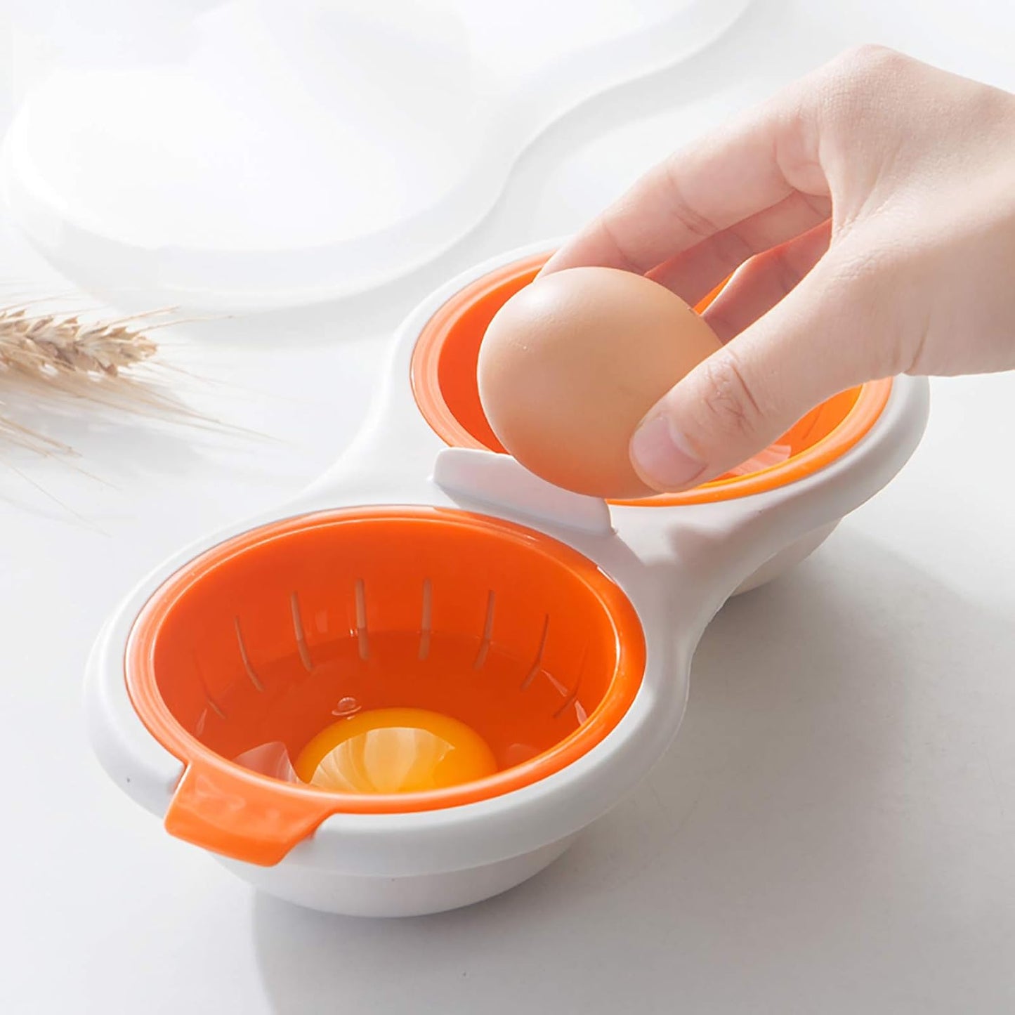 Carvallo-Egg Cooker EasyEgg Pro | Perfekta ägg på minuter | Non-stick & kompakt | För frukost utan ansträngning