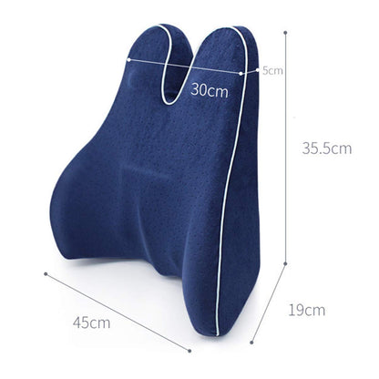 Memory Foam Lumbarsupportskudde för Ryggont
