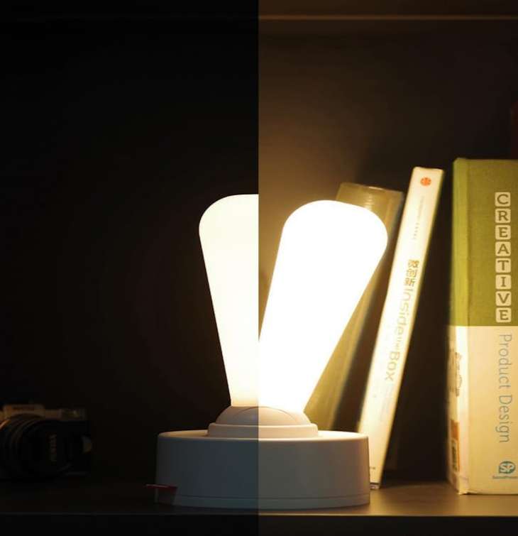 Vintage Bordslampa med Vippkontakt