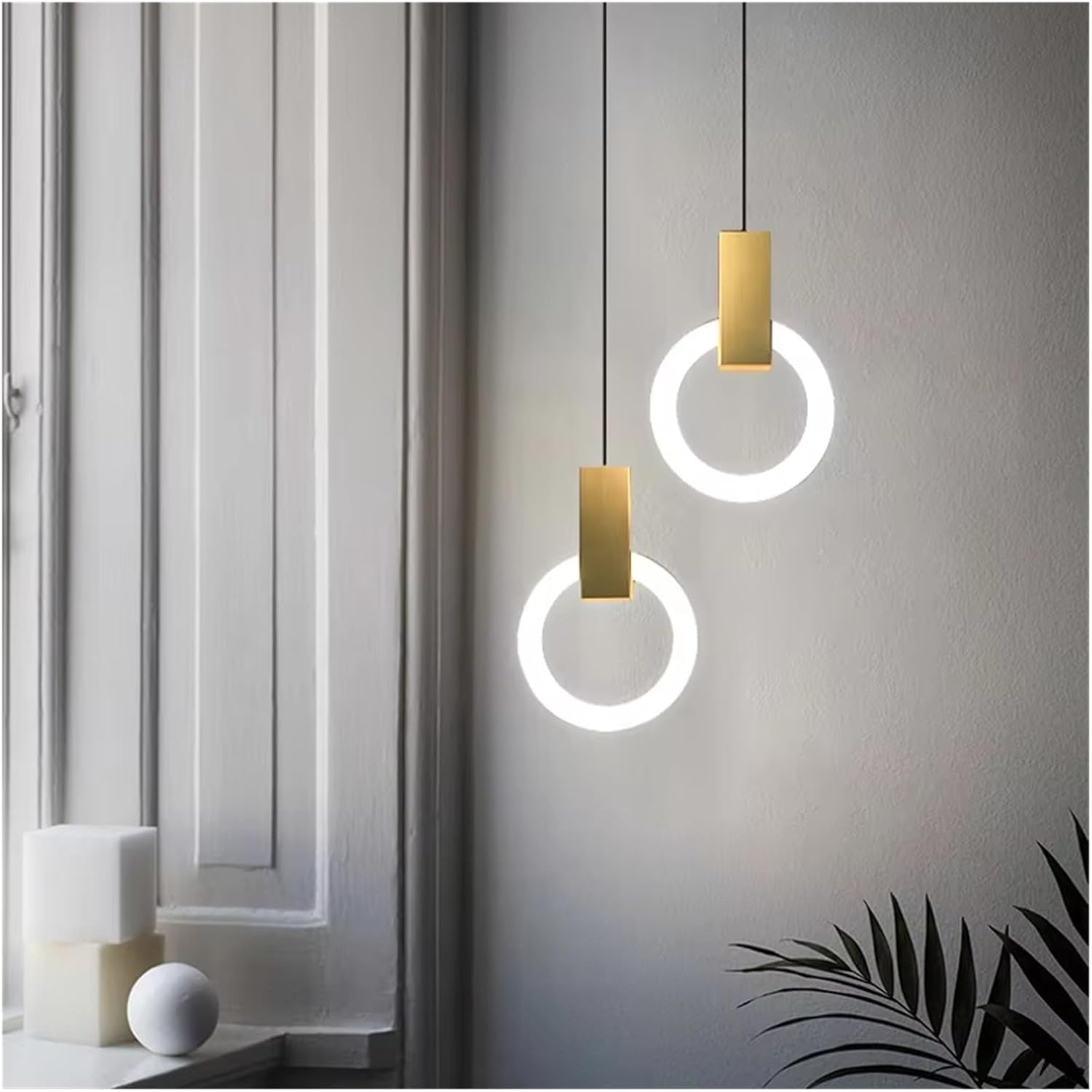 Pendellampa Modern LED Ring Taklampa