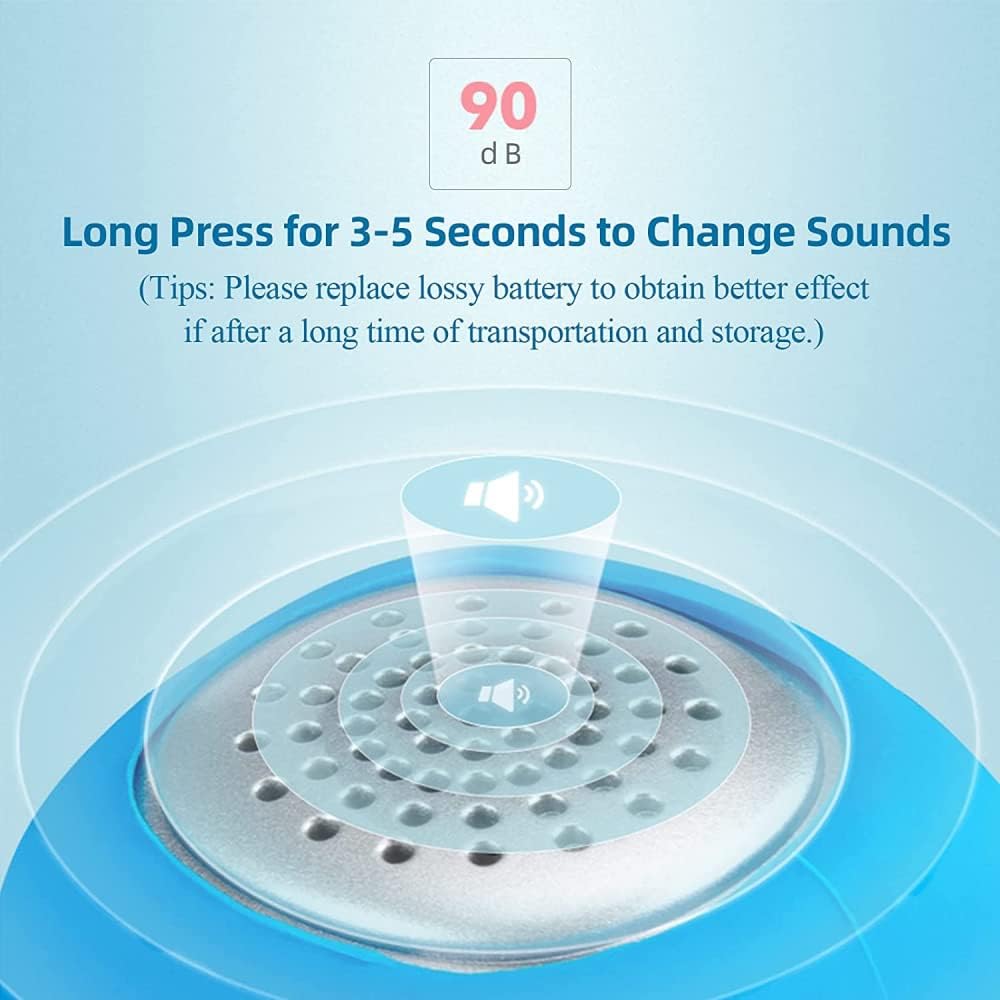 RoyaleGlow Stark Cykelpipa Vattentät 110 dB Ringsignaler