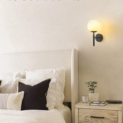 Royallure Touch Control Charging LED Vägglampa Trådlös Tri-Färg Dimmbar Sänglampa