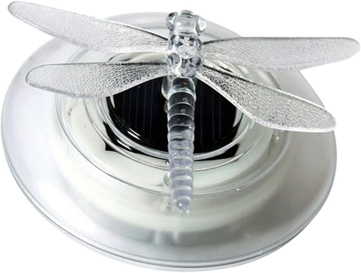 Solcellsdriven dammdekoration fjäril och trollslända – Färgskiftande LED-lampor för trädgård och damm