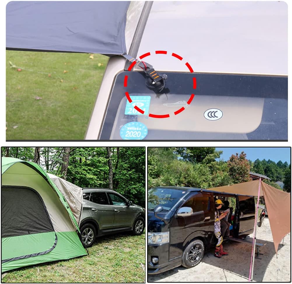 Robust vakuum sugkopp med krok