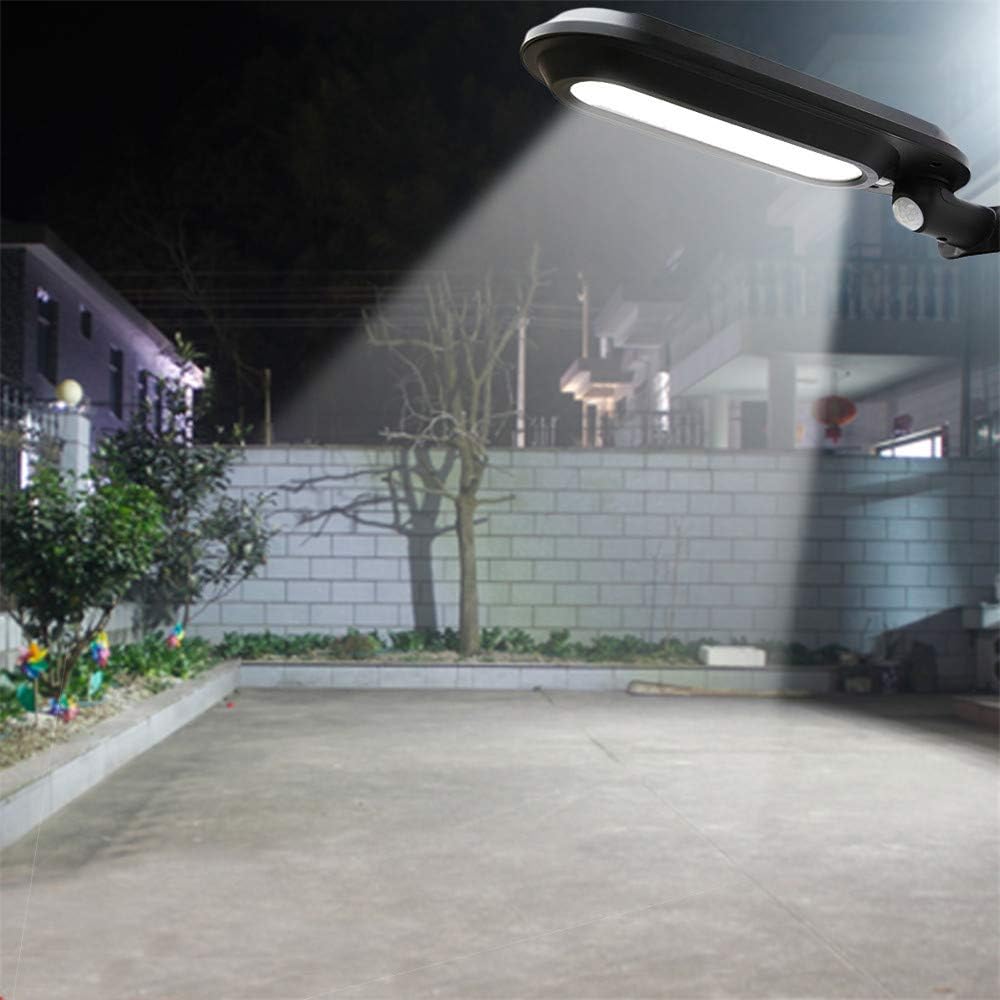 Solar vägglampa med rörelsesensor – LED utomhusbelysning för trädgård &amp; terrass