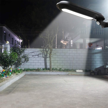 Solar vägglampa med rörelsesensor – LED utomhusbelysning för trädgård &amp; terrass