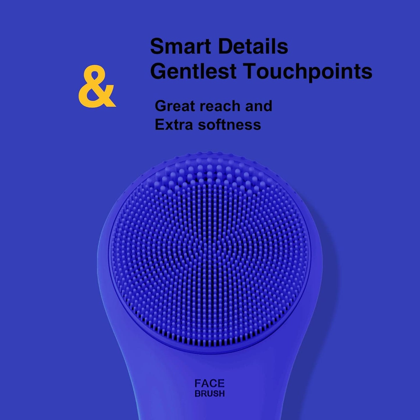 Carvallo GlowSoniq | Vattentät & Återuppladdningsbar | 3-i-1 Peeling, Rengöring & Massage