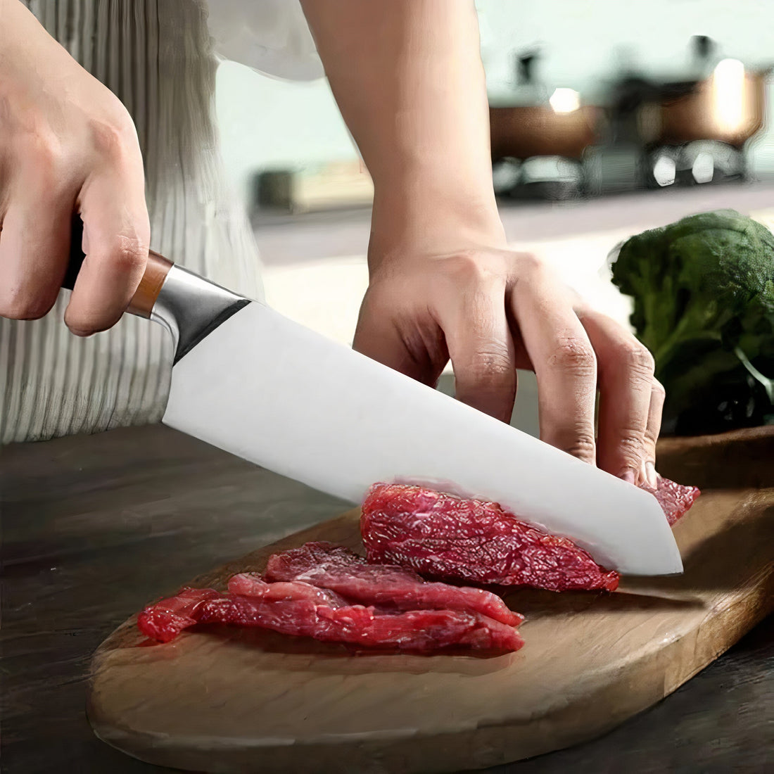 Kökskniv Rostfritt Stål Kockens Blad