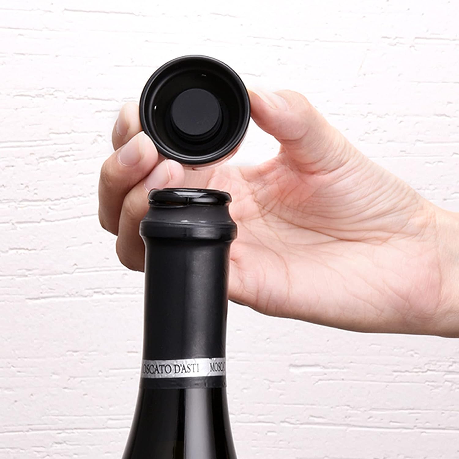 Luxora Silikonpropp för vin, öl och champagneflaskor - 2 st