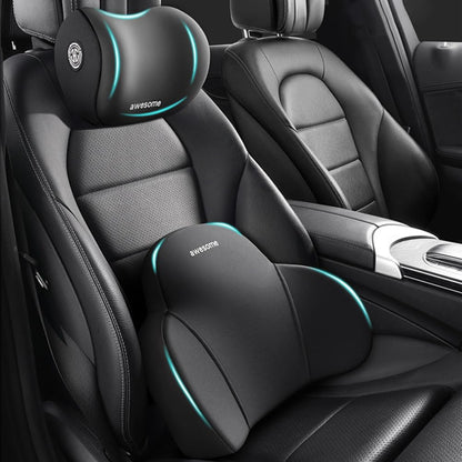 Bilstols huvudstöd &amp; ländryggsstöd kit