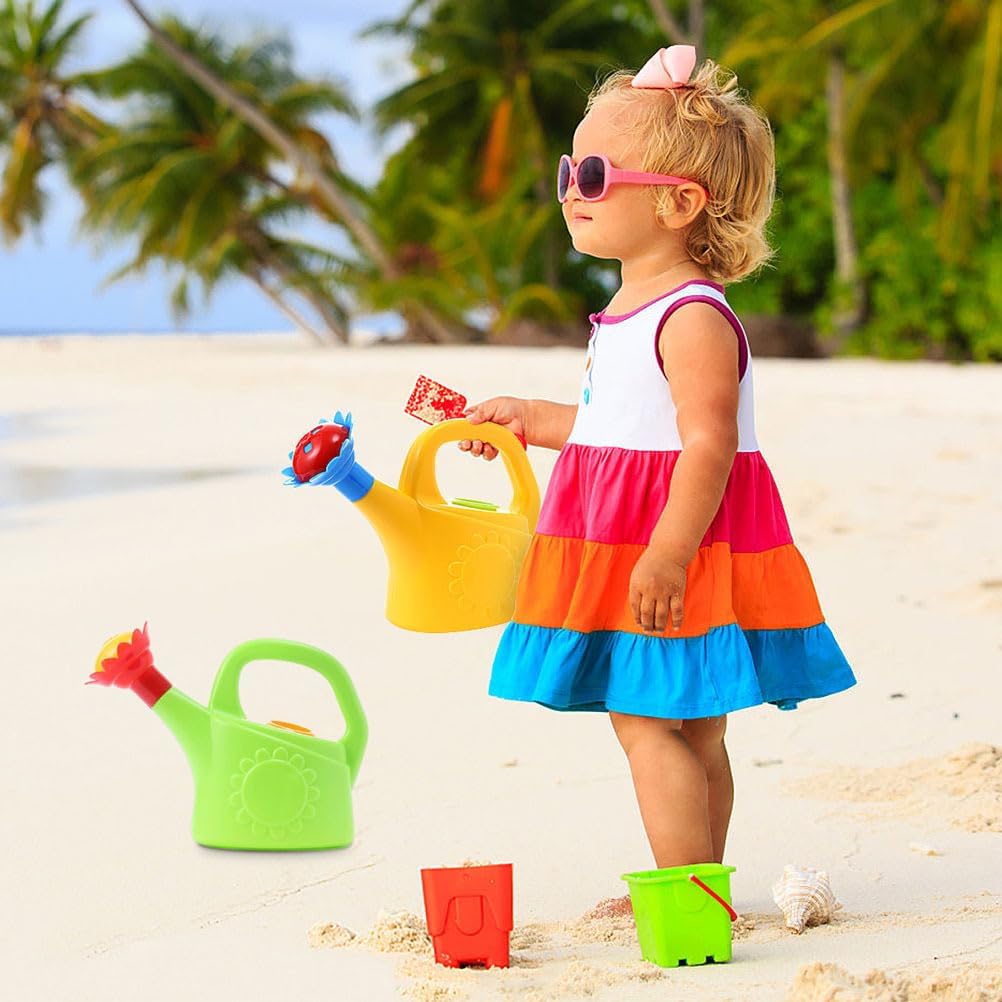 Barn vattenspruta med blommunge – Färgglad plastvattenspruta för små trädgårdsmästare