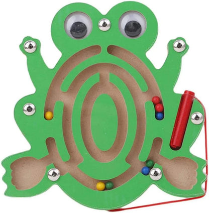 Animal Adventure Labyrint – Magnetiskt Träpussel