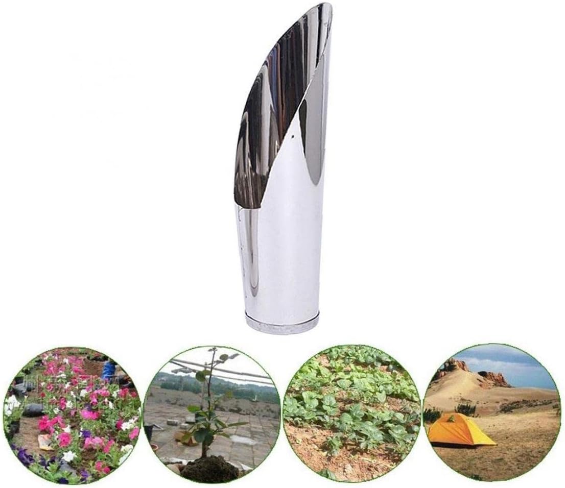 Rostfritt stålspade för blomjord – Robust planteringsspade för trädgård och balkong