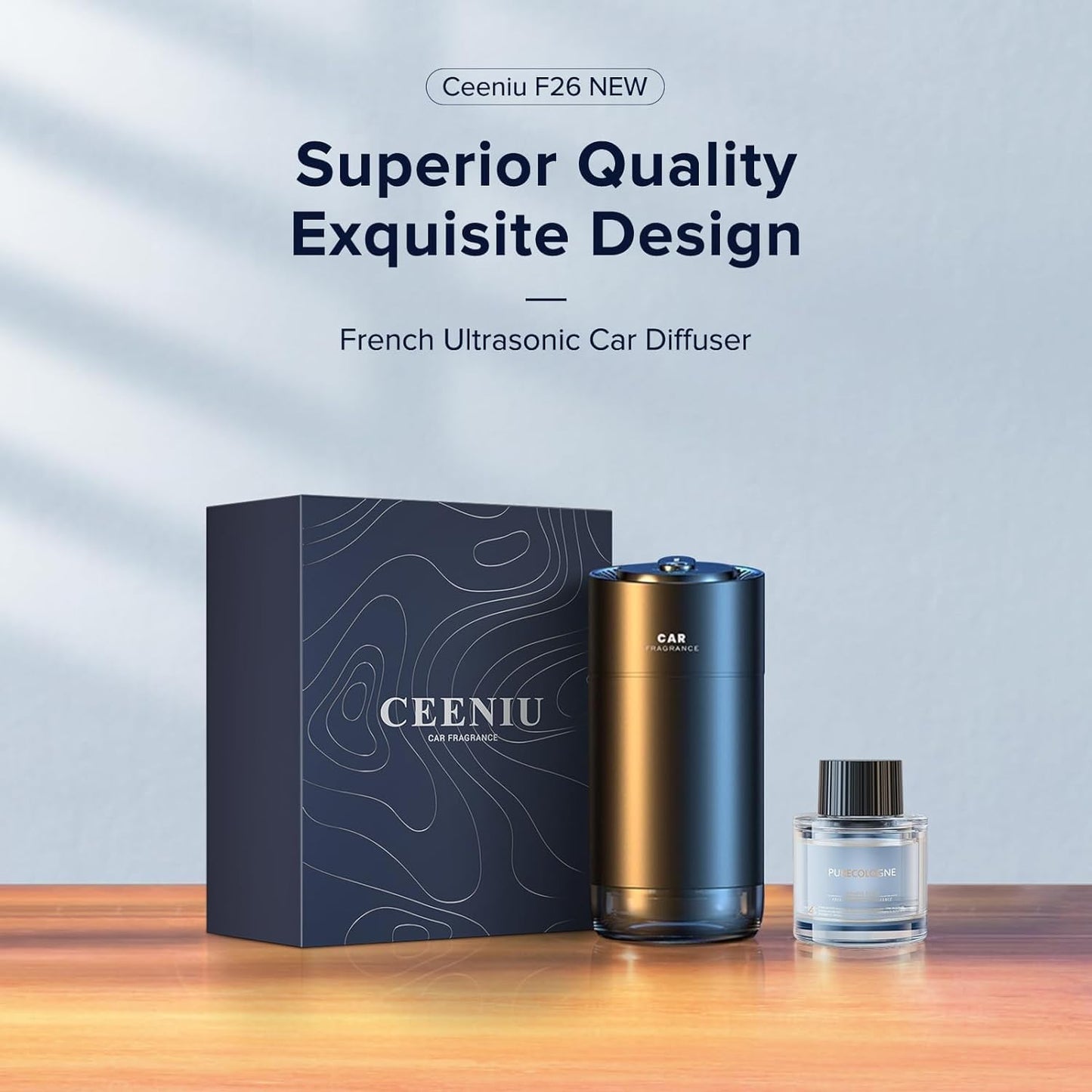 Royaleva Smart Bil Luftfräschare med Anpassade Dofter