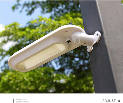 Solar vägglampa med rörelsesensor – LED utomhusbelysning för trädgård &amp; terrass