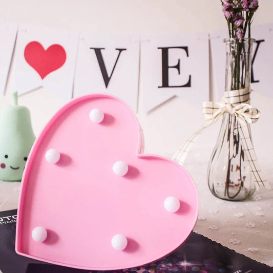 LED bokstäver, siffror och symboler – Ljusdekoration med varmt vitt ljus för fester och bostadsutrymmen