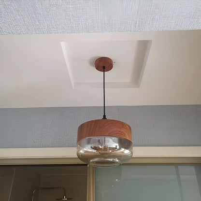 ModiGlass Light - Modern trädlampa i tonat glas
