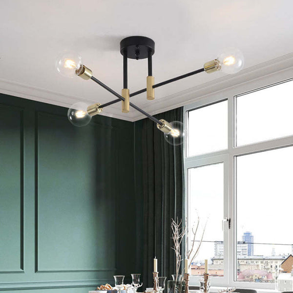 OrbitAura - Elegant taklampa med modern charm och effektfull belysning