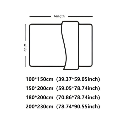 SoftSerenity Sängkläder Set - Lyxig Kaninfäll Plyschfilt