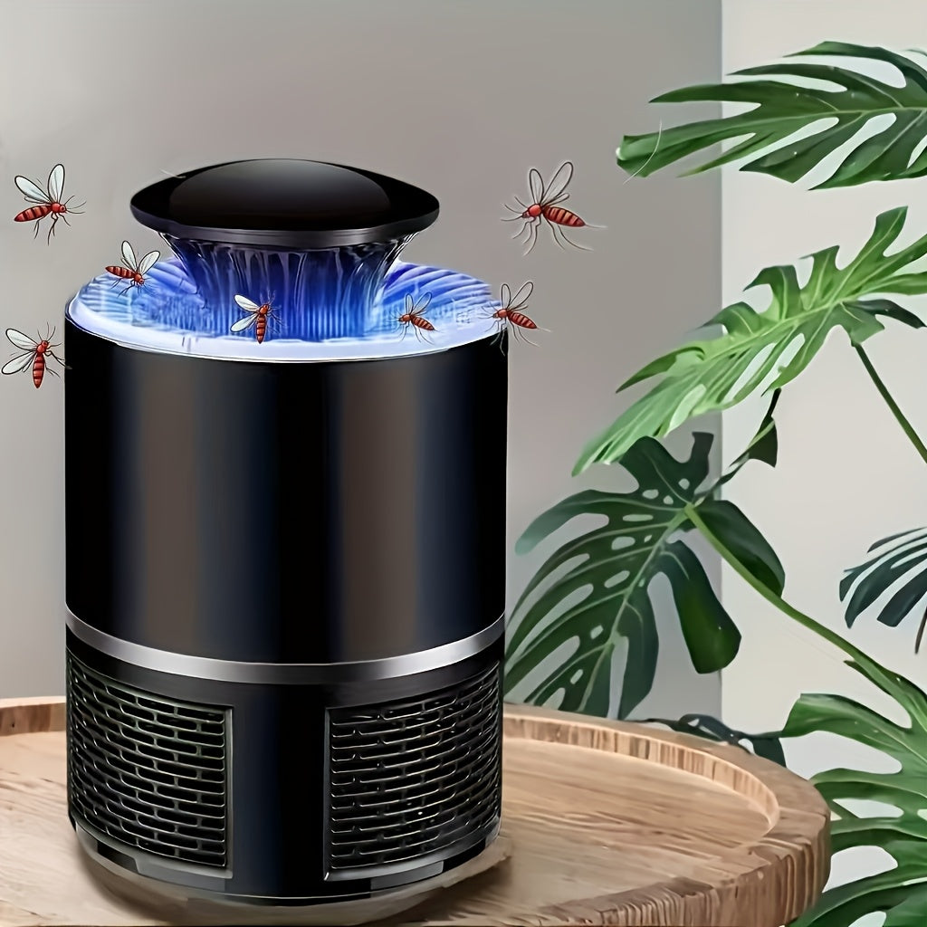 Carvallo LumoSilent | Tyst &amp; Effektiv | Med USB-anslutning &amp; Blåljus | För Inomhus &amp; Täckta Utomhusområden