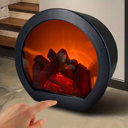 FlameGlow - Simulerad Kolglödlamps med Retro-stil Dekoration