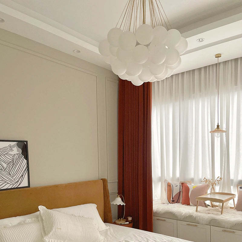 Glamora - Design Hänglampa i Metall och Glas