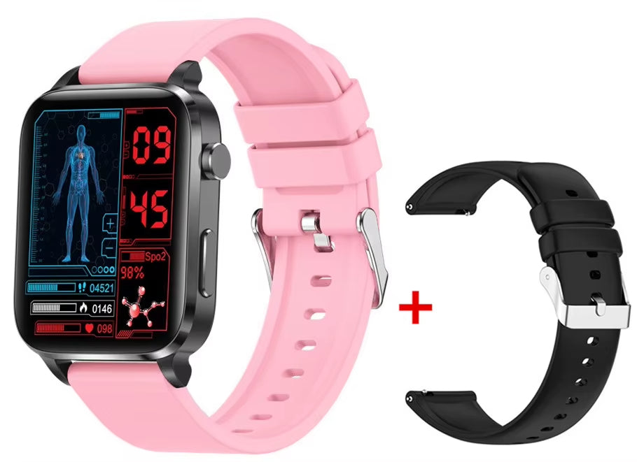 Icke-invasiv glukosövervakning smartklocka