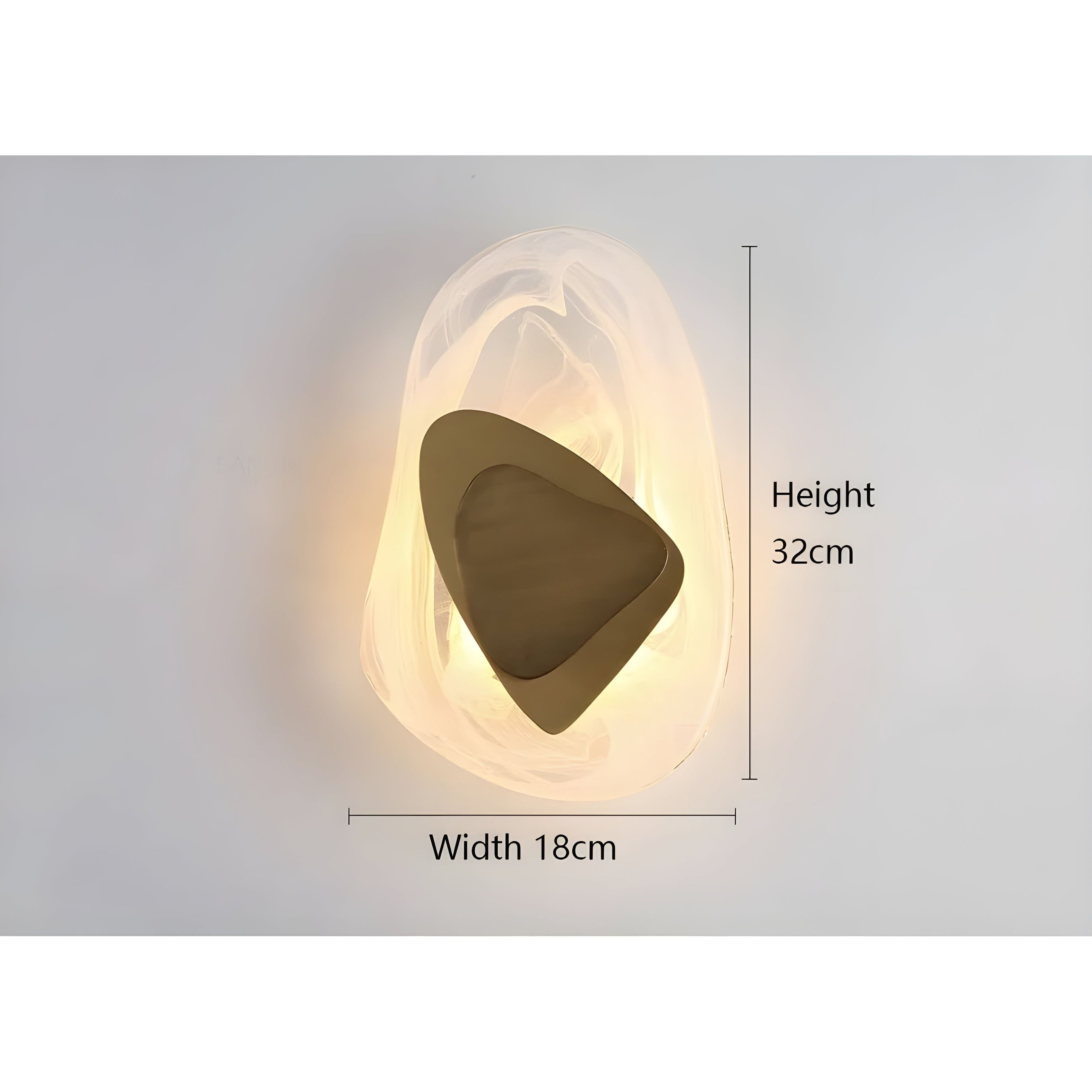 GlowCraft Light - Avslappnad LED-gång-trappa-terrass-vägglampa