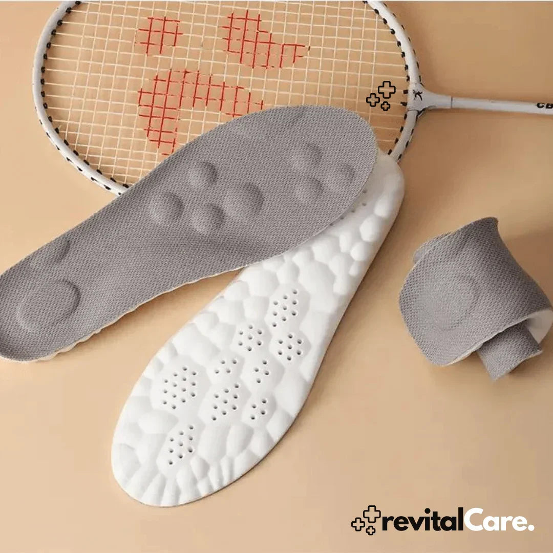 Ergonomiska 4D komfortinläggssålar