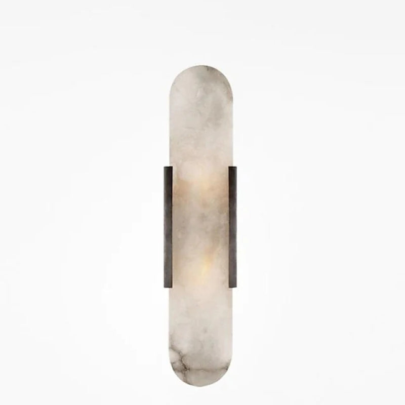 Chen LED Vägglampa Svart/Guld - Matsal/Recension - Metall/Dolomit