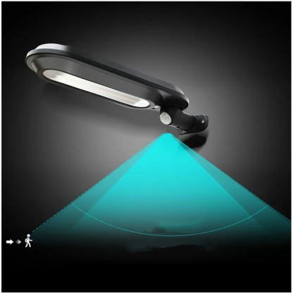 Solar vägglampa med rörelsesensor – LED utomhusbelysning för trädgård &amp; terrass