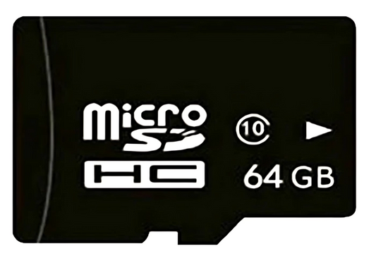 Minneskort 64GB Klass 10 Micro SD Lagring