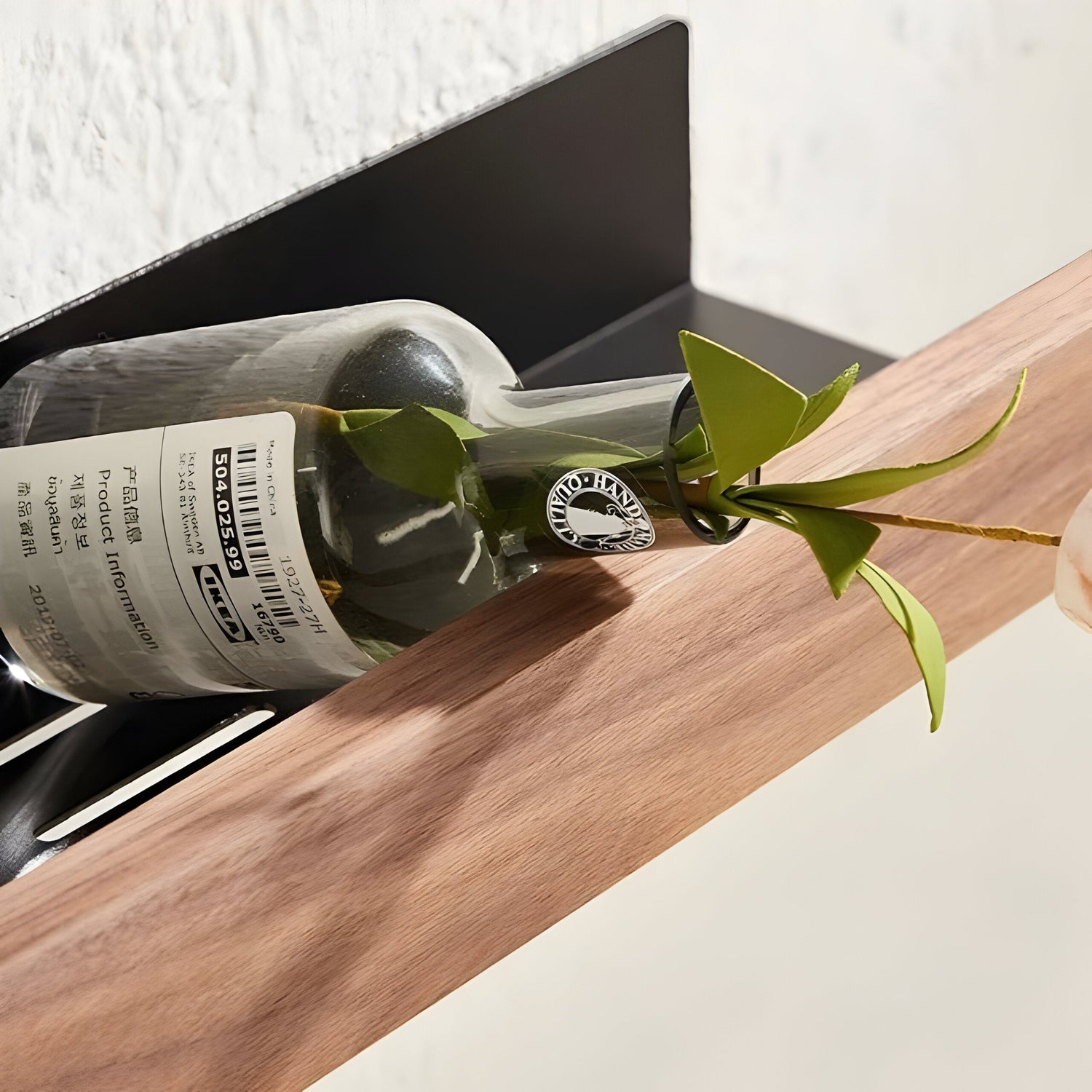 LuxeWood Regal - Träbadrumsorganisationshylla