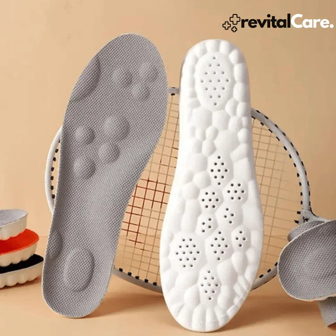 Ergonomiska 4D komfortinläggssålar