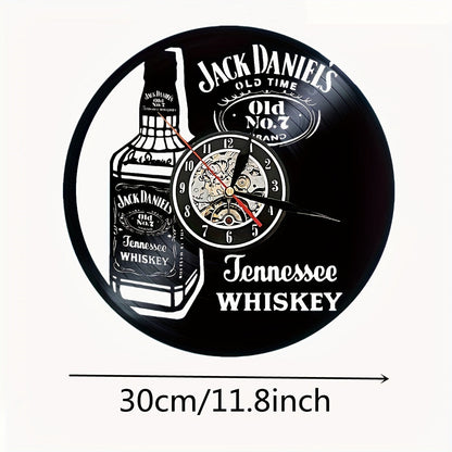 Vinylskivor Väckarklocka - Whisky Tema, Stil, För Vardagsrum och Kontorsinredning