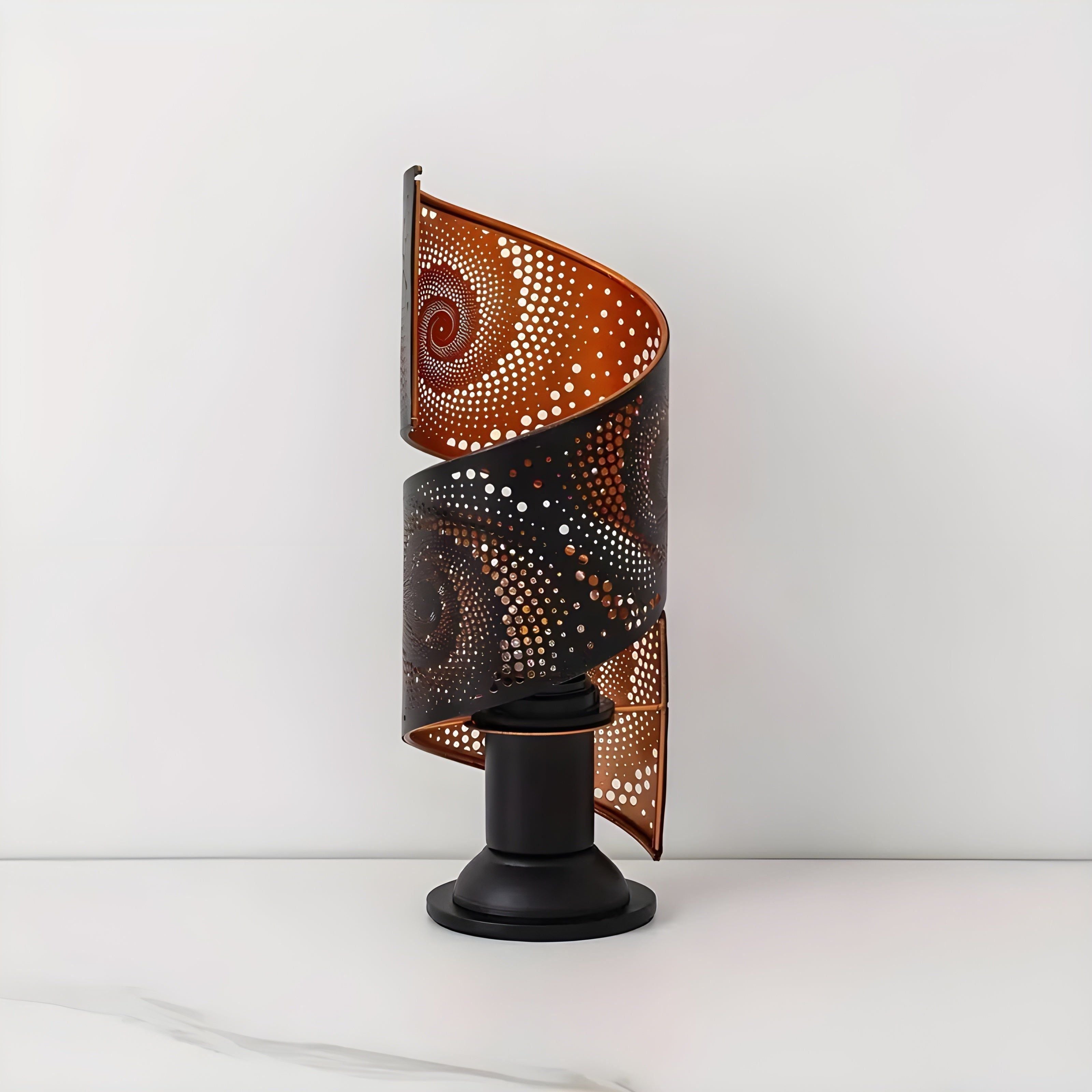 GlowCharm Light - Modern metall LED-bordlampa