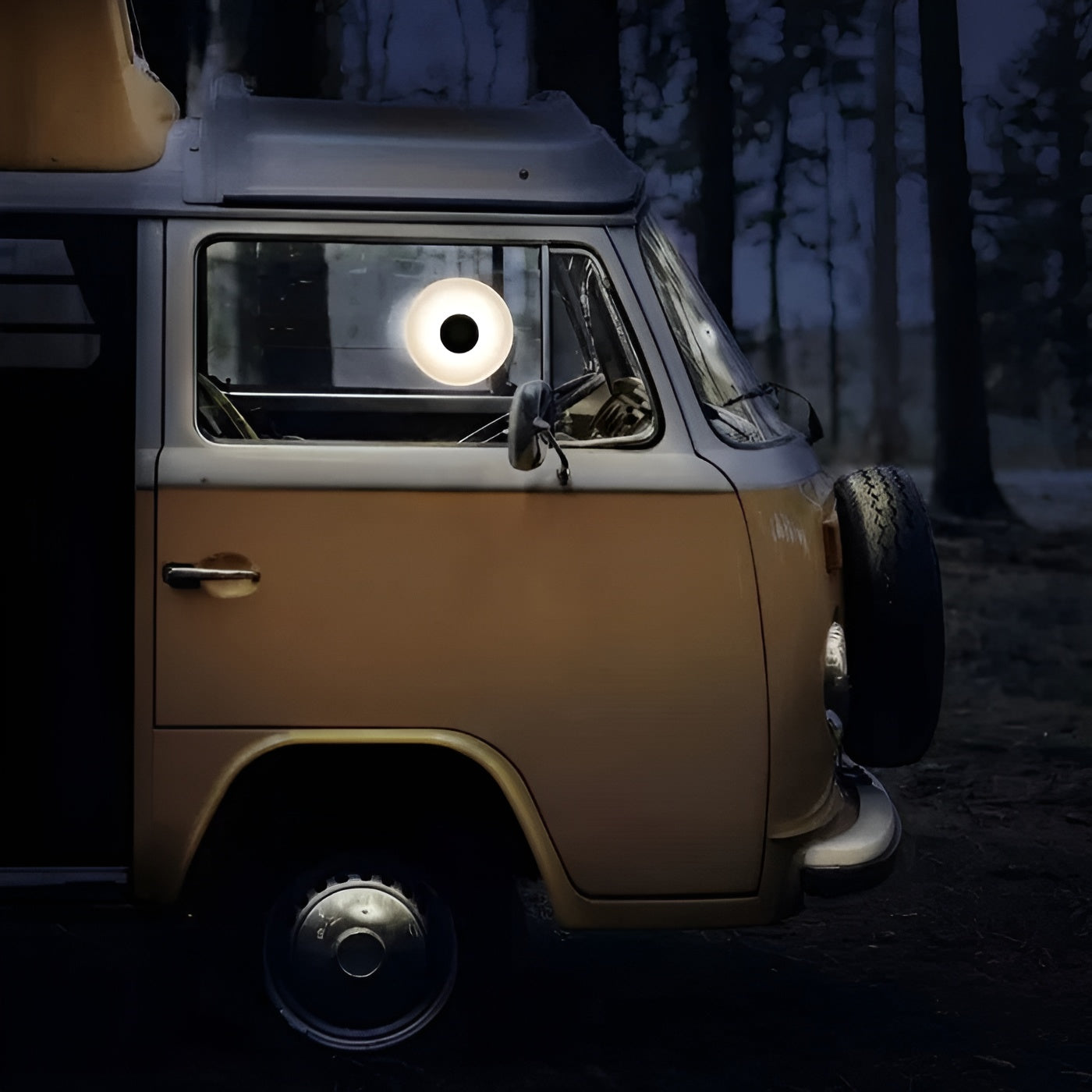 LED-lampa med sugkopp – uppladdningsbar och flexibel | Ideal för hemmabruk och på resande fot