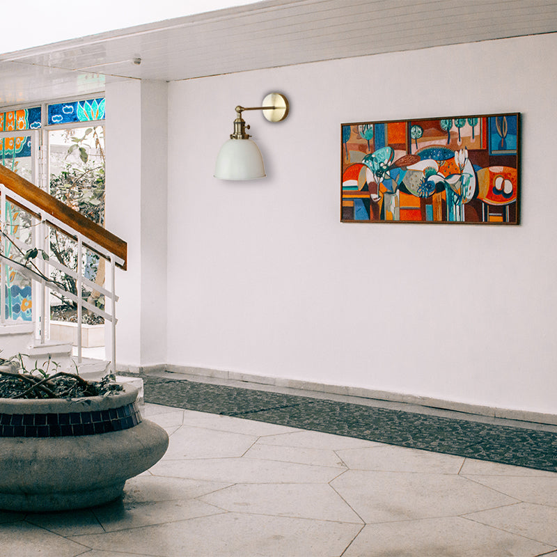 Liam Vintage LED Vägglampa Inomhus Svart Sovrum Metall