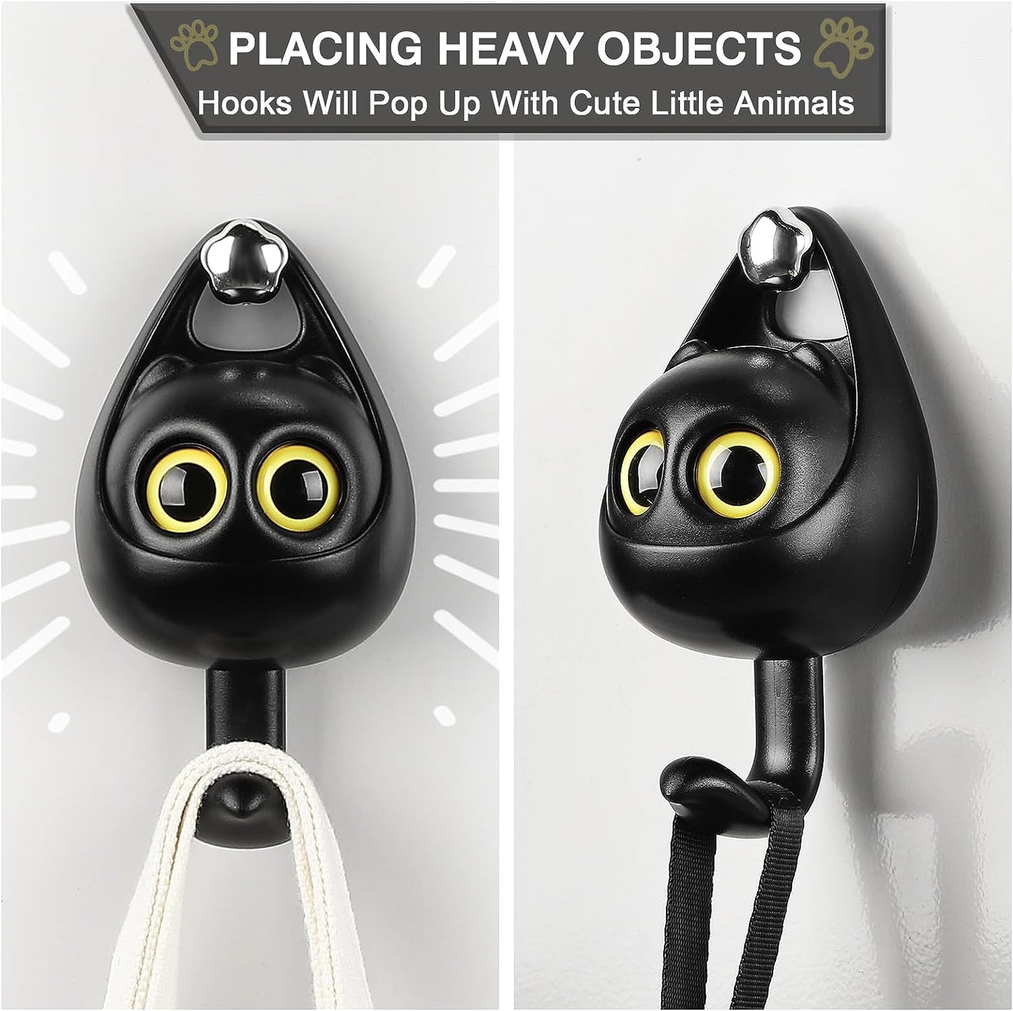 Carvallo | PawHook – Söta kattkrokar för mer ordning!