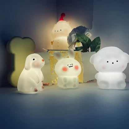 GlowDeco - Batteridriven Dekorativ Nattlampa