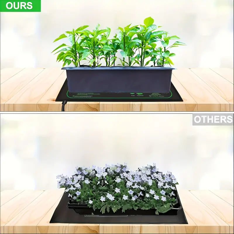 Värmematta för växtplantor – Temperaturreglering för snabbare groning och tillväxt