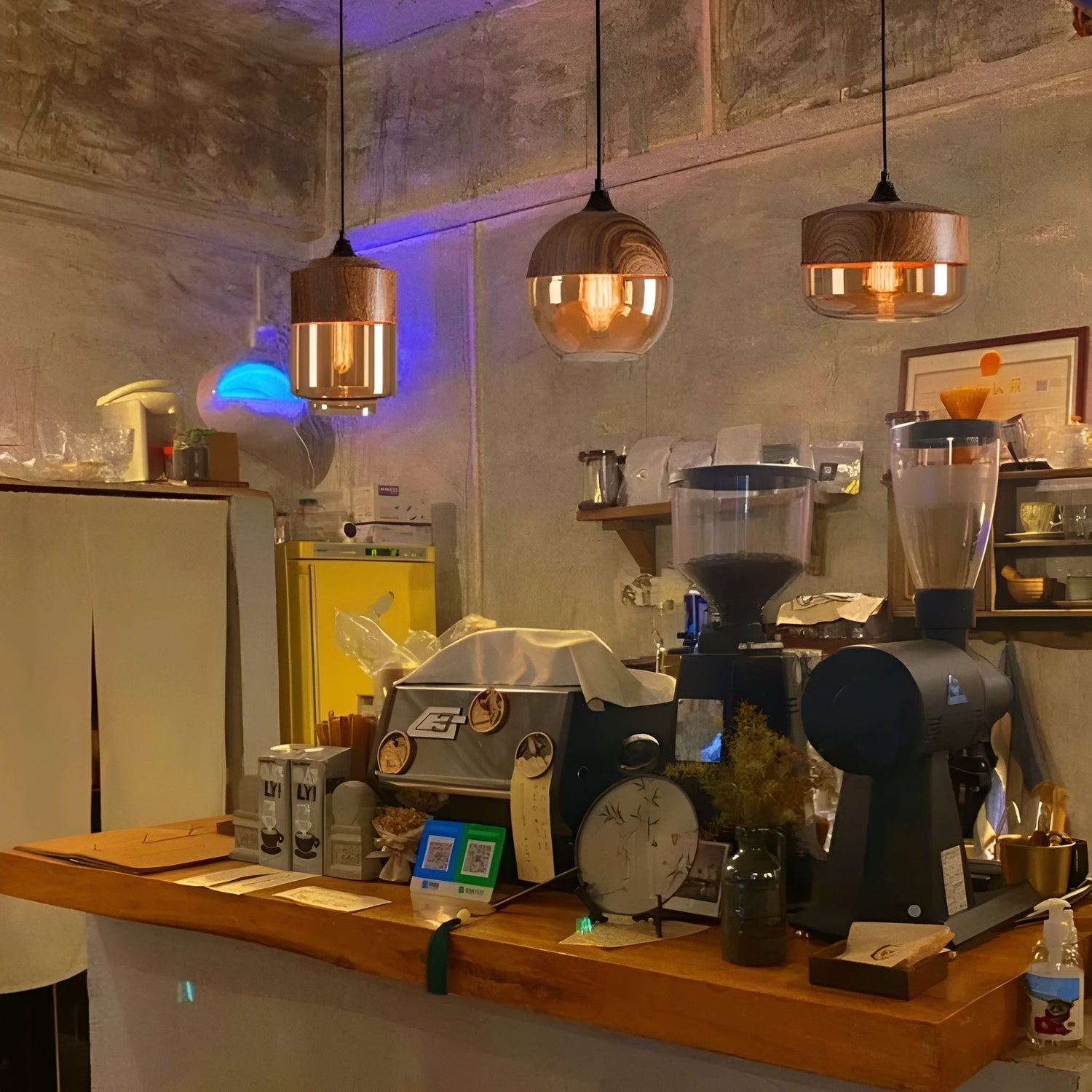 ModiGlass Light - Modern trädlampa i tonat glas