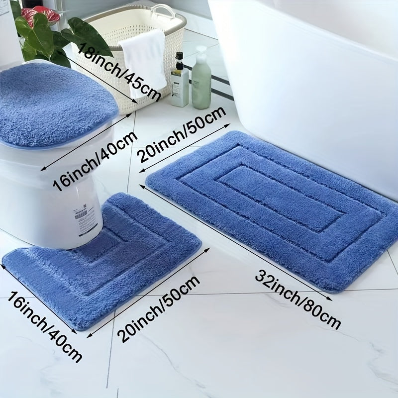 3-delars Ultra-Fine Fiber Badruggsset – Snabbtorkande och Absorberande