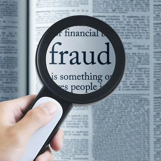 Royaleva Optisk Förstoringsglas 30X Handhållen Seniorer Läsförstoring För Läsning