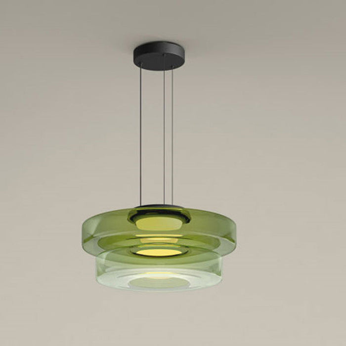 LumiCraft - Glaspendelamp i Bauhaus-stil